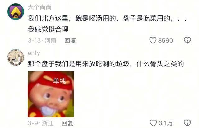 用碗还是用碟吃饭<strong></p>
<p>中国金融网</strong>？南北方人吵翻了