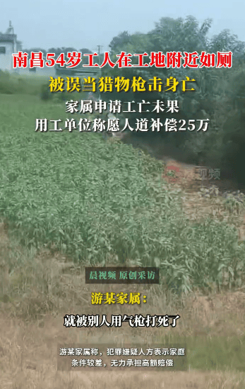 54岁农民工在工地附近如厕被气枪击杀<strong></p>
<p>特斯拉股票</strong>，肇事者自首，用工单位愿补偿25万，家属发声