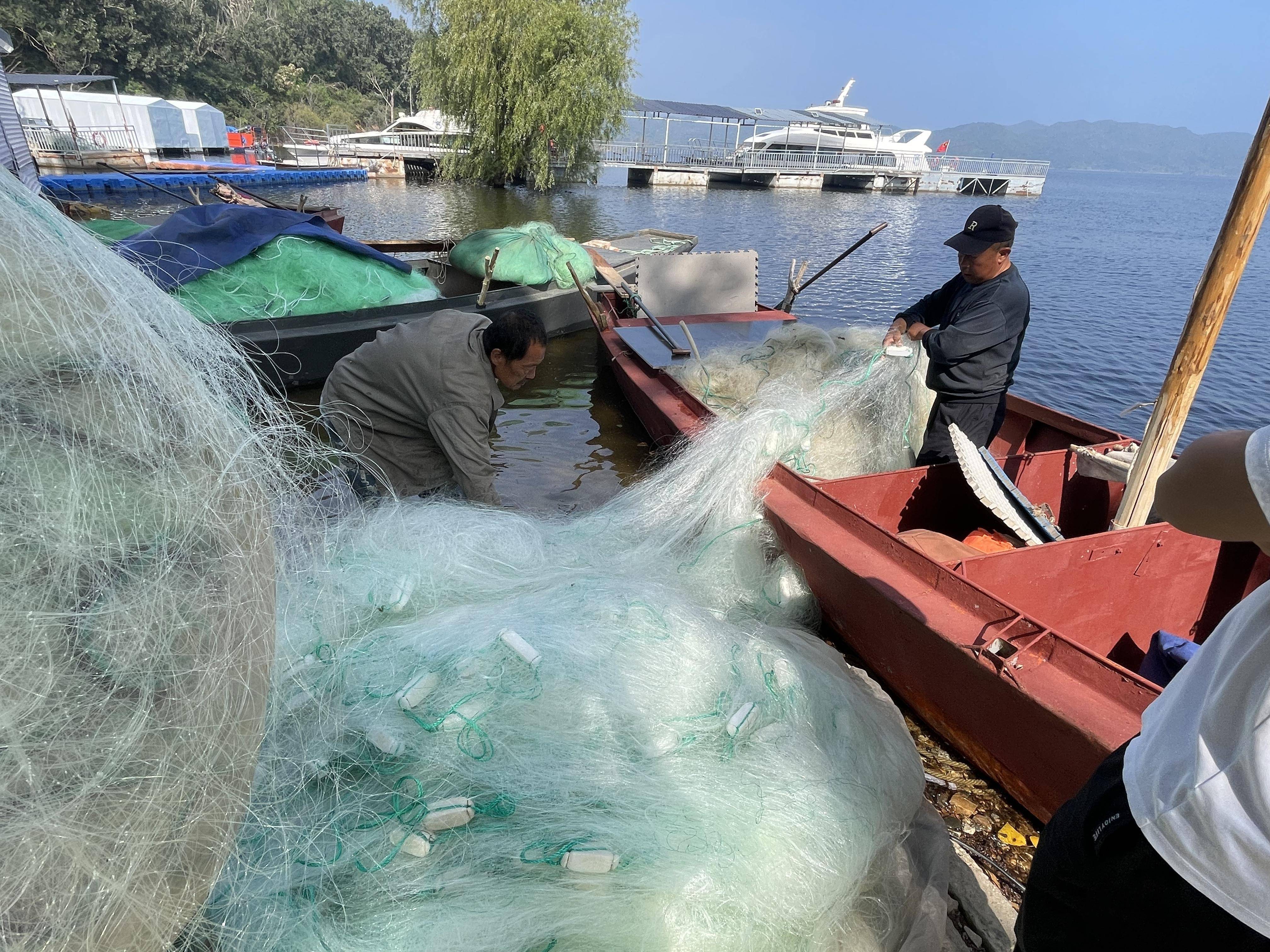 密云“水库鱼”将开捞：水面变宽水深了<strong></p>
<p>苹果股票</strong>，捕捞比往年上难度