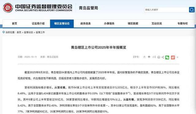 3323亿营收、1065亿海外收入<strong></p>
<p>机器人股票</strong>!青岛上市公司的进击之路